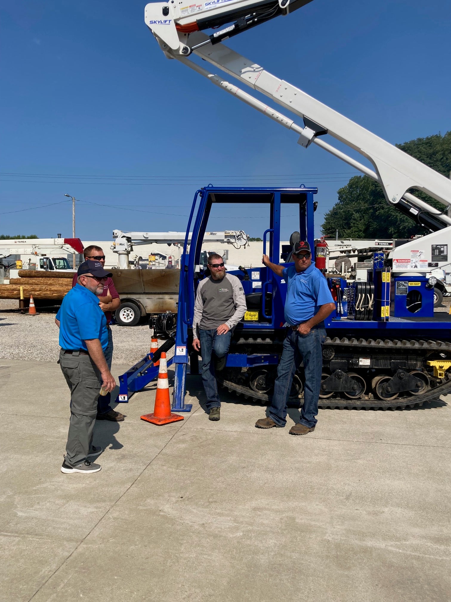 Track Bucket Vehicle